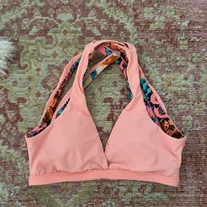 Maaji reversible light pink/peach top